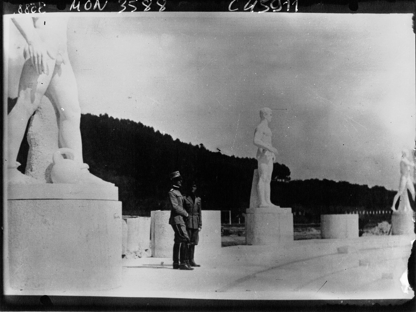Lo stadio del Foro Italico a Roma nel 1932