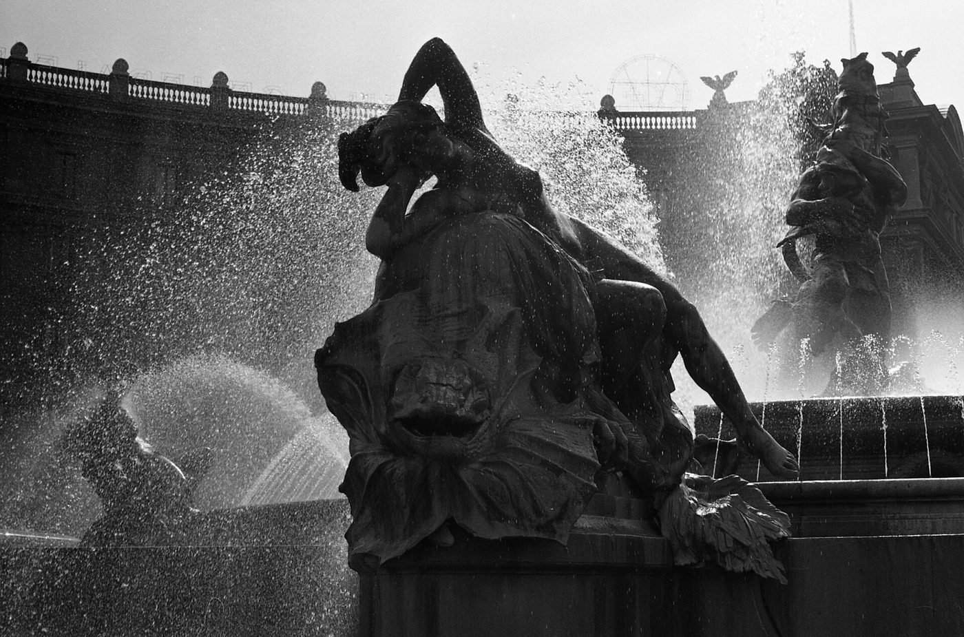 Veduta di Roma nel 1962, fotografia di Paolo Monti