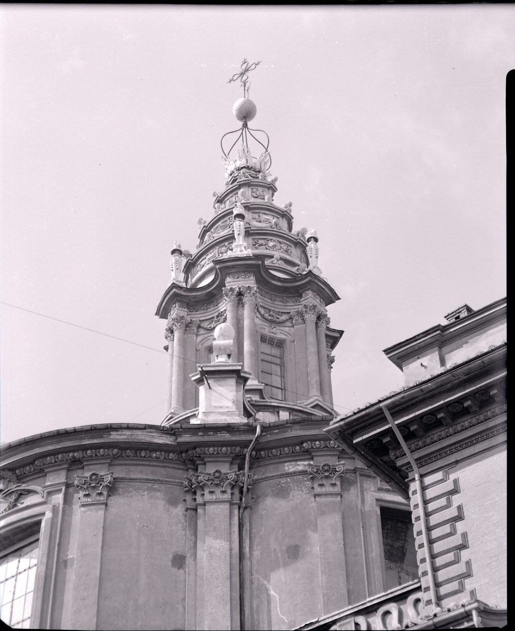 Veduta di Roma nel 1966, fotografia di Paolo Monti